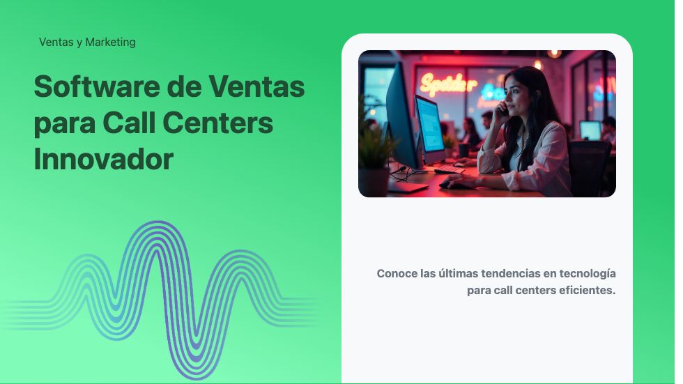 Software de Ventas para Call Centers Innovador